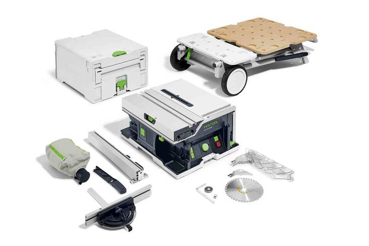 FESTOOL Akkupöytäsaha CSC SYS 50 EBI-Basic-Set 577371 - 18V akkukoneet - 501015001 - 1