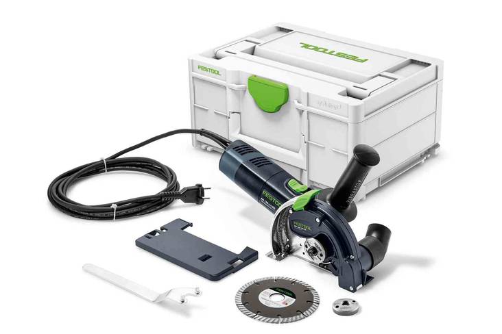 FESTOOL Yhdenkäden laattaleikkuri DSC-AG 125 FH-Plus 578044 - Betonihiomakoneet ja jyrsimet - 4014549223321 - 1