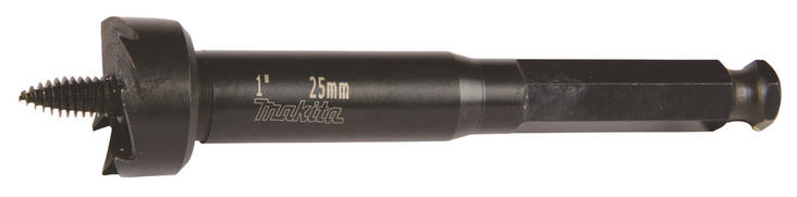 MAKITA Itsesyöttävä puuporanterä 25,4 mm (1") D-74304 - Läpivientiporanterät - 088381587341 - 1