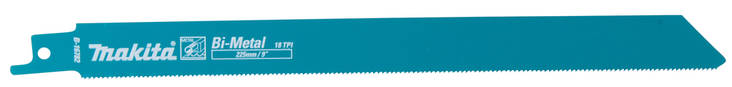 MAKITA Puukkosahanterä 225 x 0,9 mm BiM metalli 1,5 - 4 mm, 2 kpl (S1122EF) B-16782-2 - Puukkosahanterät - 088381559751 - 1