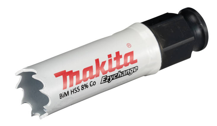MAKITA Reikäsahanterä BiM 19 mm, Coboltti 8%, Ezychange E-03654 - Reikäsahanterät - 088381561891 - 1