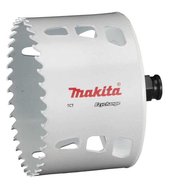 MAKITA Reikäsahanterä T.C.T Multi Purpose, 102 mm, Ezychange E-06828 - Reikäsahanterät - 088381570541 - 1