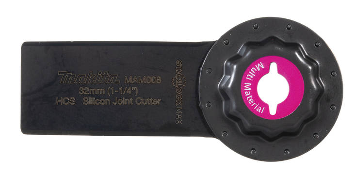 MAKITA Starlock Max Veitsiterä tasapäinen, pituus 60 mm B-66472 - Starlock Max terät - 088381539371 - 1