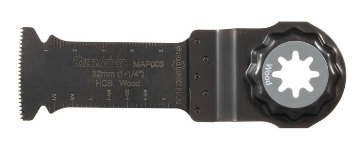 MAKITA Starlock Plus Sahanterä upotukseen, leveys 32 mm B-66341 - Starlock Plus terät - 088381539241 - 1
