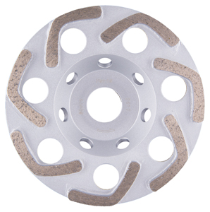 MAKITA Timanttikuppilaikka 125mm, "bumerangi" -segmentti, yleishionta B-48583 - Timanttilaikat, -kupit ja terät - 088381455541 - 1