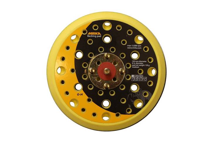 MIRKA Alustalla Net 150mm 5/16" tarra 51R medium - Mirka Alustallat hiomakoneille - 6416868938661 - 1