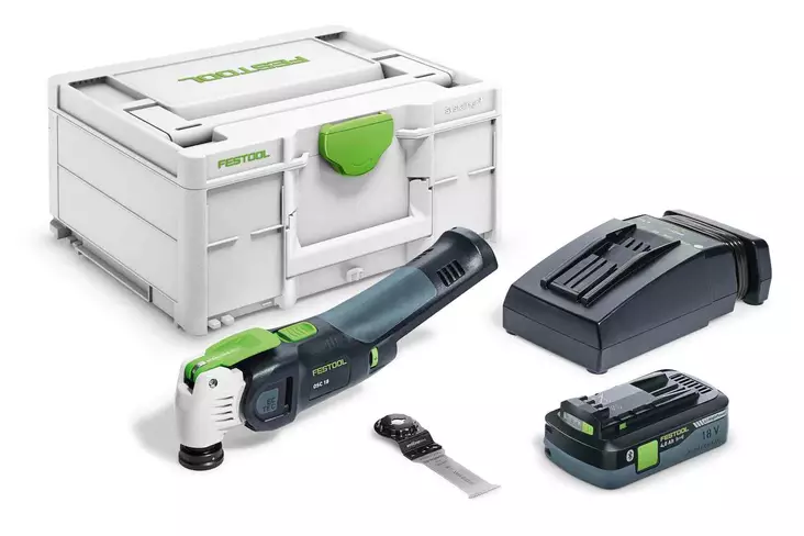 FESTOOL Akkumonitoimityökalu OSC 18 HPC 4,0 EI-Plus VECTURO 576595 - Festool 18V Akkumonitoimikoneet - 4014549361221 - 1