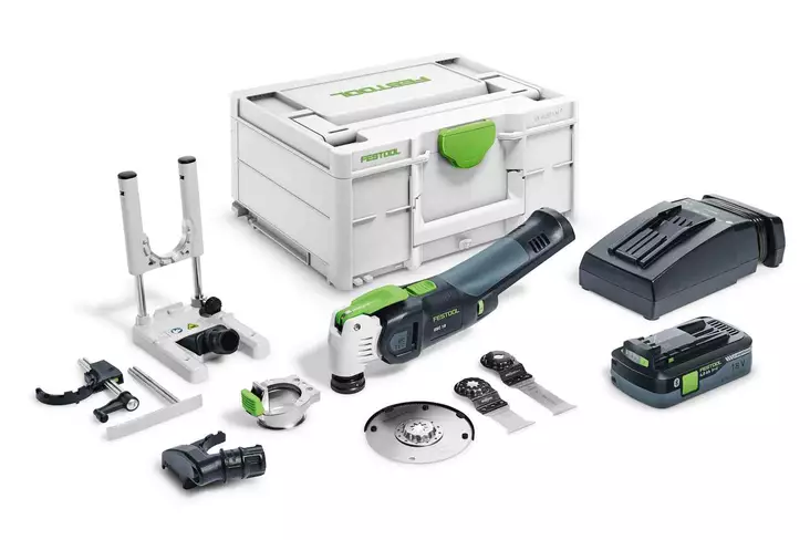 FESTOOL Akkumonitoimityökalu OSC 18 HPC 4,0 EI-Set VECTURO 576593 - Festool 18V Akkumonitoimikoneet - 4014549361191 - 1