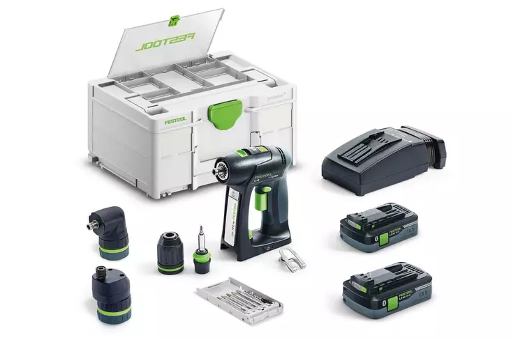 FESTOOL Akkuruuvinväännin C 18 HPC 4,0 I-SET 577617 - Festool 18V Porat ja ruuvinvääntimet - 4014549360071 - 1
