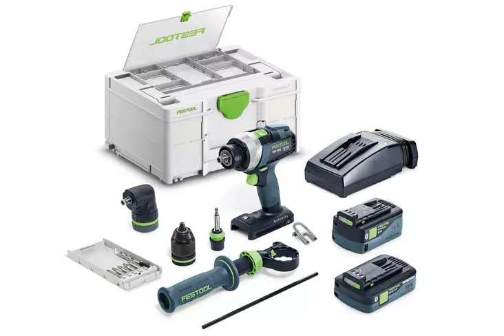 FESTOOL Akkuruuvinväännin TDC 18/4 5,0/4,0 I-Set 577612 - Festool 18V Porat ja ruuvinvääntimet - 4014549402221 - 1