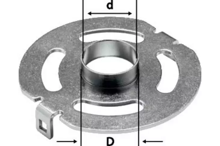 FESTOOL Kopiointirengas KR-D 27,0/OF 1400 492184 - Festool Jyrsimien lisätarvikkeet - 4014549032961 - 1
