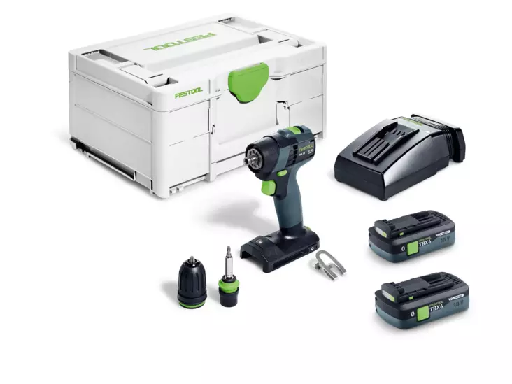 FESTOOL TXS 18 TBX 4,0 I-Plus Akkuruuvinväännin 579347 - Festool 18V Porat ja ruuvinvääntimet - 4014549480281 - 1