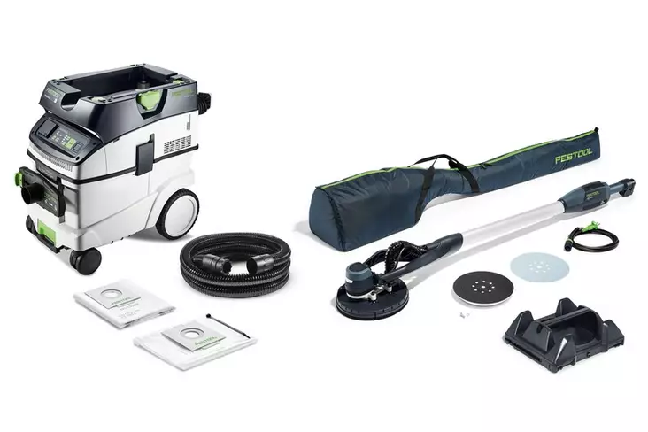 FESTOOL Varsihiomakone- ja imurisarja PLANEX LHS-E 225/CTL 36-Set 578417 - Hiomakoneet ja kiilotuskoneet - 4014549446621 - 1