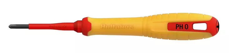 HULTAFORS VDE Phillips-ristipäämeisseli PH 0 - Hultafors Ruuvimeisselit - 7317844455051 - 1