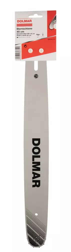 MAKITA / DOLMAR Laippa 18", 45 cm, 0,325", -72, 1,3 mm 958045141 / 191G40-2 - Makita Moottorisahojen laipat - 4002829807521 - 1