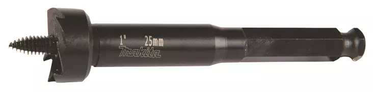 MAKITA Itsesyöttävä puuporanterä 25,4 mm (1") D-74304 - Makita Läpivientiporanterät - 088381587341 - 1