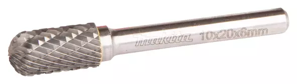 MAKITA Kovametalliviila 10x20mm, muoto C B-52750 - Makita Kovametalliviilat - 088381470131 - 1