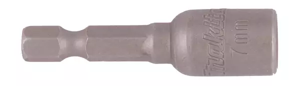 MAKITA Kuusiohylsy 7 x 50 mm - 1/4", magneetilla B-38700 - Makita Konekärjet ja bitsinpitimet - 088381433341 - 1