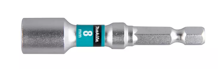 MAKITA Kuusiohylsy 8 mm magneettikiinnityksellä Impact Premier 1/4" kuusiokantakiinnitys E-03464 - Makita Konekärjet ja bitsinpitimet - 088381570121 - 1