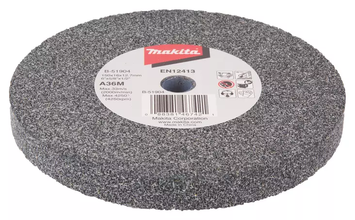 MAKITA Penkkihiomakoneen laikka 150x16x12,7 mm, A36M karkea B-51904 - Makita Laikat - 088381467421 - 1