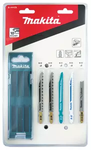 MAKITA Pistosahanteräsarja 10 kpl B-44426 - Makita Pistosahanterät - 088381445481 - 1