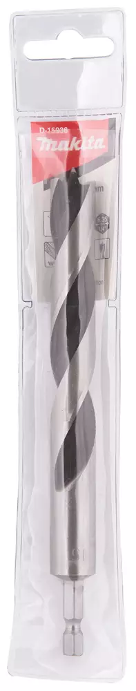 MAKITA Puuporanterä 15 mm, 1/4" bitsikiinnitys D-15936 - Makita Puuporanterät - 088381187091 - 1