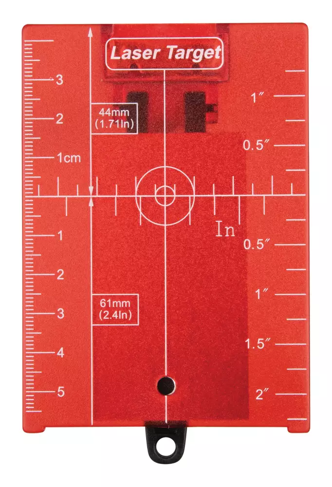 MAKITA Tähtäinlevy punainen heijastavalla magneettilla LE00758831 - Makita Mittalaitteet ja tunnistimet - 5630001 - 1