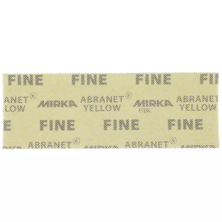 MIRKA Abranet Yellow 80 x 230 mm tarra P240 FINE 20 kpl/pakk - Mirka Hiomaliuskat 80x230 mm - 6416868307801 - 1