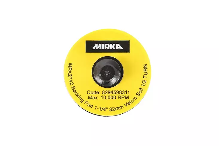 MIRKA Alustalla 32mm pikakiinnitys tarra pehmeä, 10 kpl/Pakk - Mirka Alustallat hiomakoneille - 6416868912081 - 1
