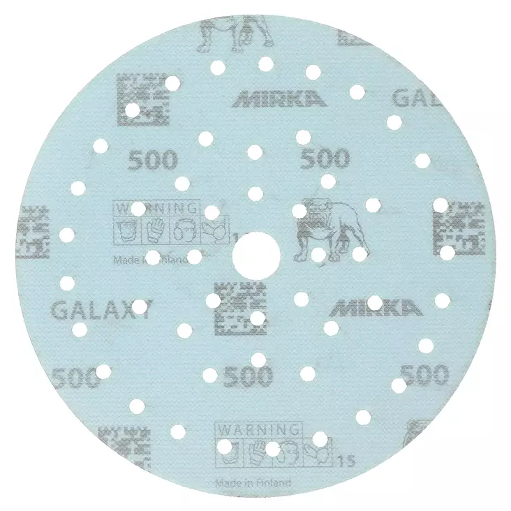 MIRKA GALAXY 150 mm tarra multifit P500 50 kpl/pakk - Hiomapyöröt 150mm - 6416868554281 - 1