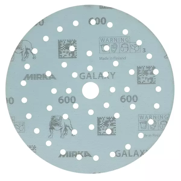 MIRKA GALAXY 150 mm tarra multifit P600 50 kpl/pakk - Mirka Galaxy 150 mm - 6416868554311 - 1