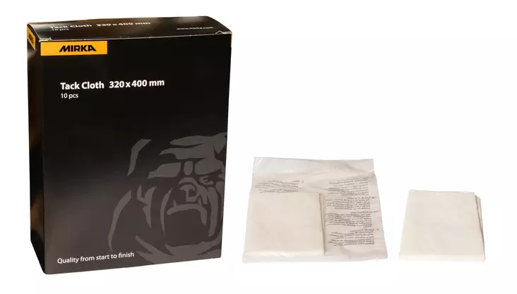 MIRKA Tack Cloth Silikoniton Puhdistusliina 320x400mm 10 kpl/Pakk - Mirka Kiillotustarvikkeet - 6416868913231 - 1
