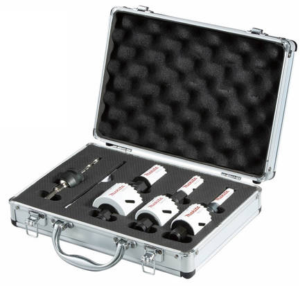 MAKITA E-12310 8-os Ezychange reikäsahasarja - Reikäsahanterät - 088381585682 - 1