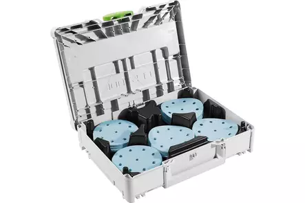 FESTOOL Hiomatarvikkeiden Systainer3 Granat SYS-STF D125 GR-Set 578193 - Festool Granat 125 mm - 4014549440612 - 1