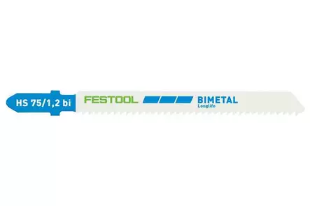 FESTOOL Pistosahanterä HS 75/1,2 BI/5 204270 - Pistosahanterät Metallille - 4014549330722 - 1