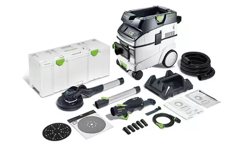 FESTOOL Varsihiomakone- ja imurisarja PLANEX LHS 2 225 EQI/CTM 36-Set 578425 - Hiomakoneet ja kiilotuskoneet - 4014549446942 - 1