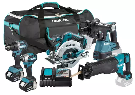 MAKITA DLX5112GX2 Akkukonesarja LXT 18V - Makita LXT 18V Akkukonesarjat - 197050017192 - 1