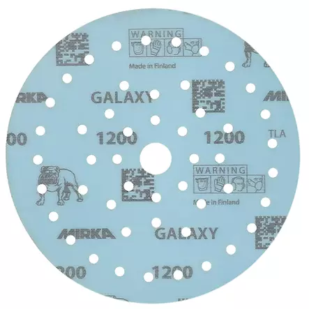 MIRKA GALAXY 150 mm tarra multifit P1200 50 kpl/pakk - Mirka Galaxy 150 mm - 6416868554472 - 1