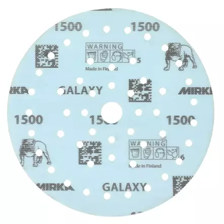 MIRKA GALAXY 150 mm tarra multifit P1500 50 kpl/pakk - Mirka Galaxy 150 mm - 6416868554502 - 1