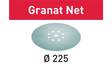 FESTOOL Hiomaverkko STF D225 P120 GR NET/25 Granat Net 203314 - Hiomapyöröt 225 mm - 4014549306642 - 1