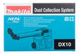 MAKITA Pölynimulisälaite DX10 HR3011FC poravasaralle - Betonintyöstökoneiden tarvikkeet - 088381565752 - 6