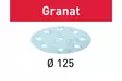 FESTOOL Hiomapaperi STF D125/8 P1500 GR/50 Granat 497182 - Festool Granat 125 mm - 4014549138212 - 1