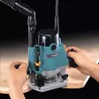 MAKITA KÄSIJYRSIN RP1111CJ 1100W - Makita Ylä-, liitos- ja reunajyrsimet - 088381752862 - 2