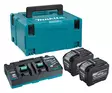 MAKITA PowerPack XGT 40V 2x8,0Ah ja DC40RB PSKGPE2J - Makita XGT 40V Akut ja latauslaitteet - 197050019172 - 1
