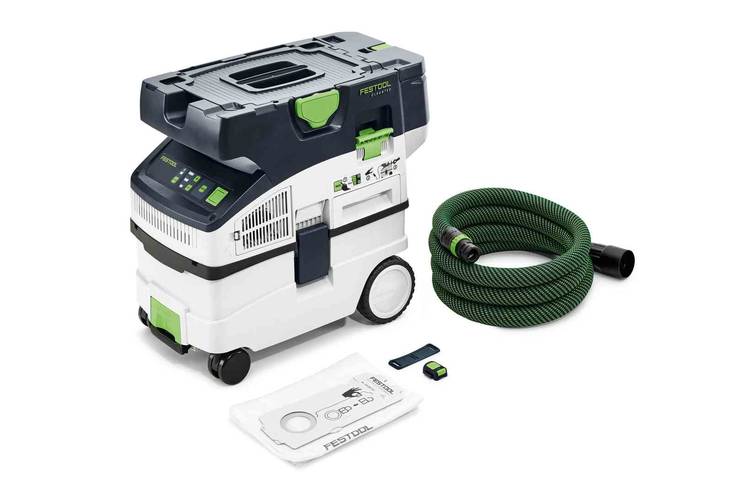 FESTOOL Akkujärjestelmäimuri CLEANTEC CTLC MIDI I-Basic 577066 - 18V akkukoneet - 4014549394472 - 1