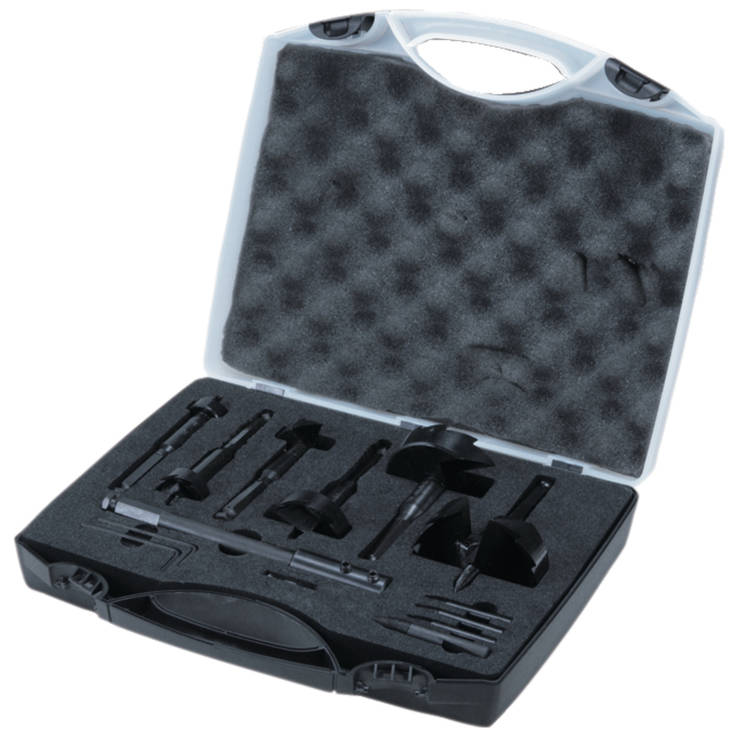 MAKITA Itsesyöttävä puuporanteräsarja, 6-osaa D-36005 - Läpivientiporanterät - 088381369602 - 1