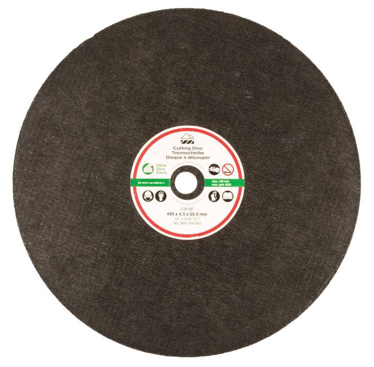 MAKITA Katkaisulaikka betonille, 400 x 25,4 mm 966164020 - Betonintyöstökoneiden tarvikkeet - 4002829580912 - 1