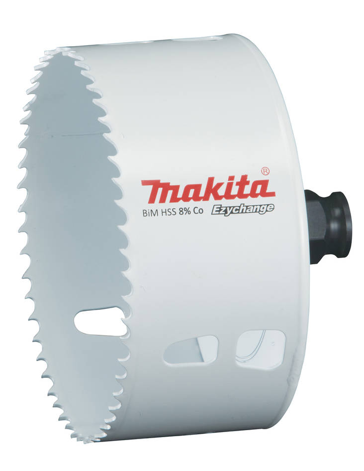 MAKITA Reikäsahanterä BiM 102 mm, Coboltti 8%, Ezychange E-03997 - Reikäsahanterät - 088381562232 - 1