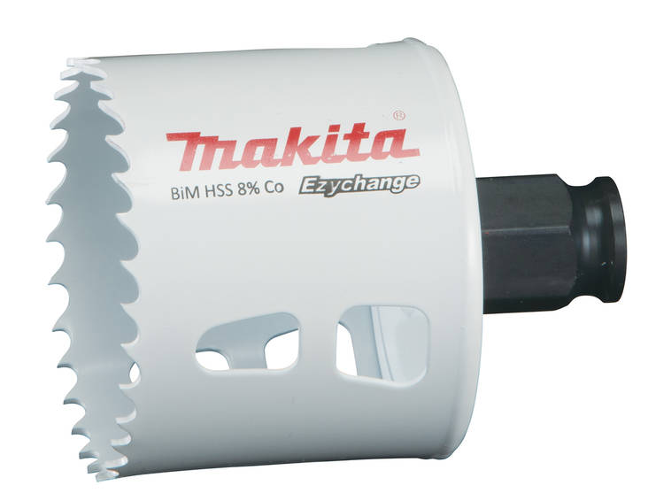 MAKITA Reikäsahanterä BiM 57 mm, Coboltti 8%, Ezychange E-03866 - Reikäsahanterät - 088381562102 - 1