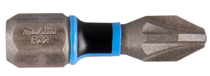 MAKITA Ruuvauskärki PZ2, 25 mm, 2 kpl E-03171 - Konekärjet ja bitsinpitimet - 088381569842 - 1